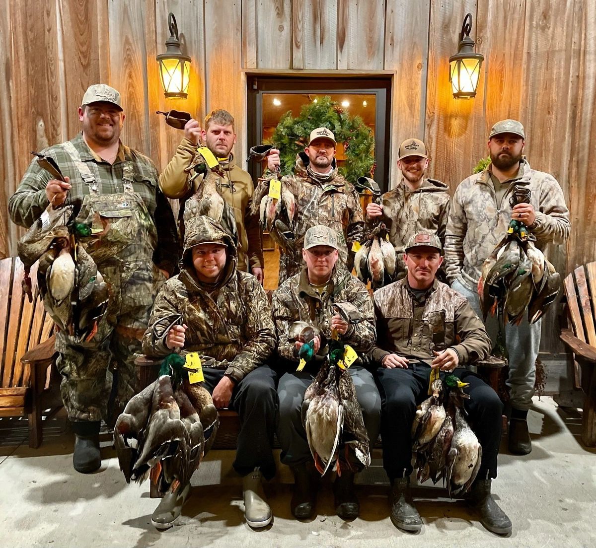 Guided waterfowl hunt