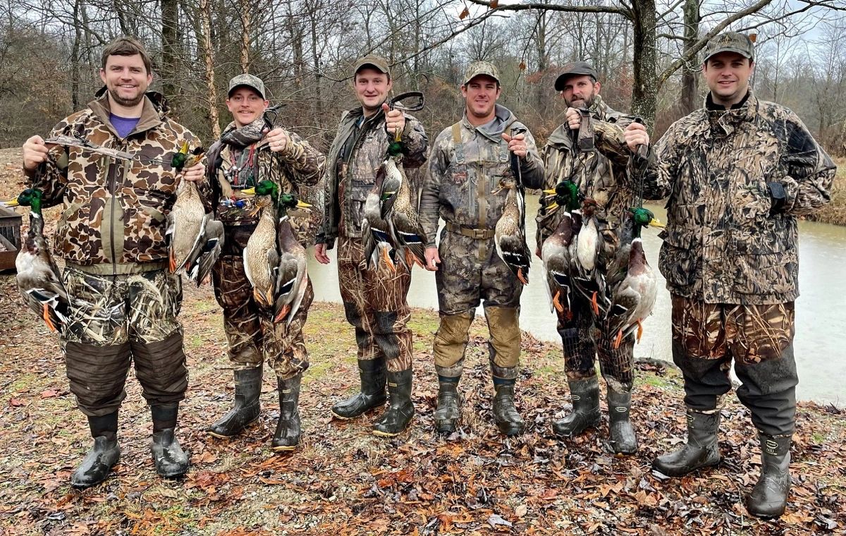 DRO guided duck hunt