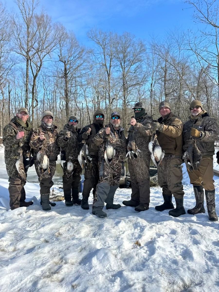 Morning hunt setup