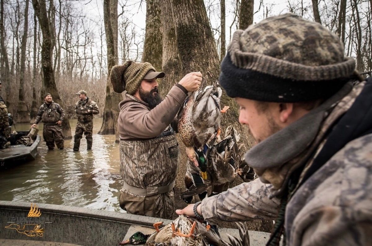 DRO guided duck hunt