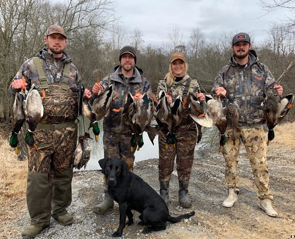 Duck hunting crew