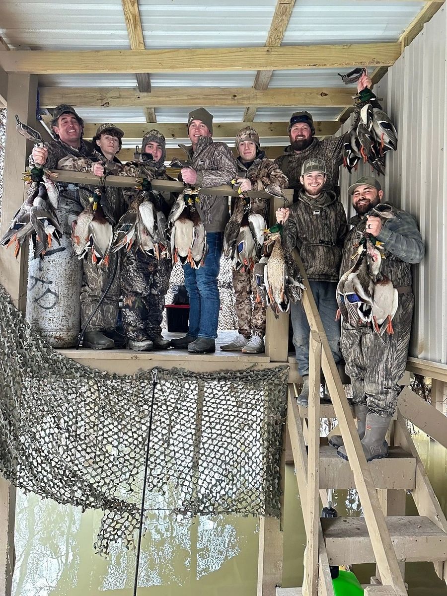 Flooded timber hunt